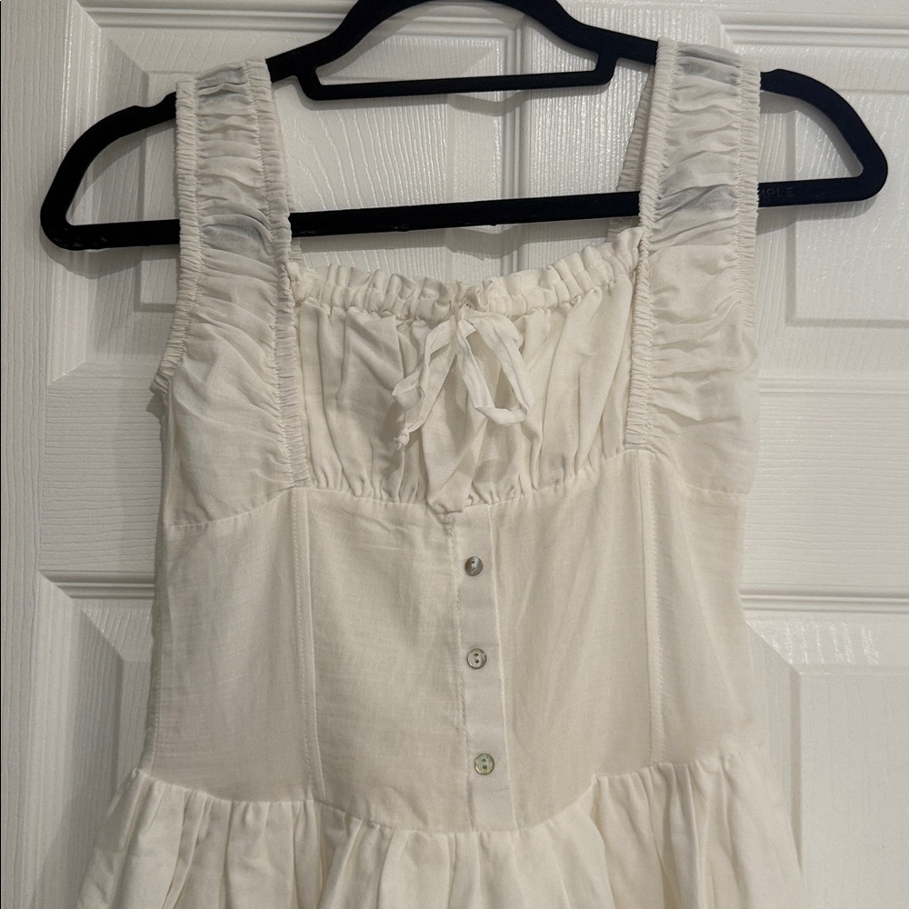 Frankie’s Bikinis White Dress